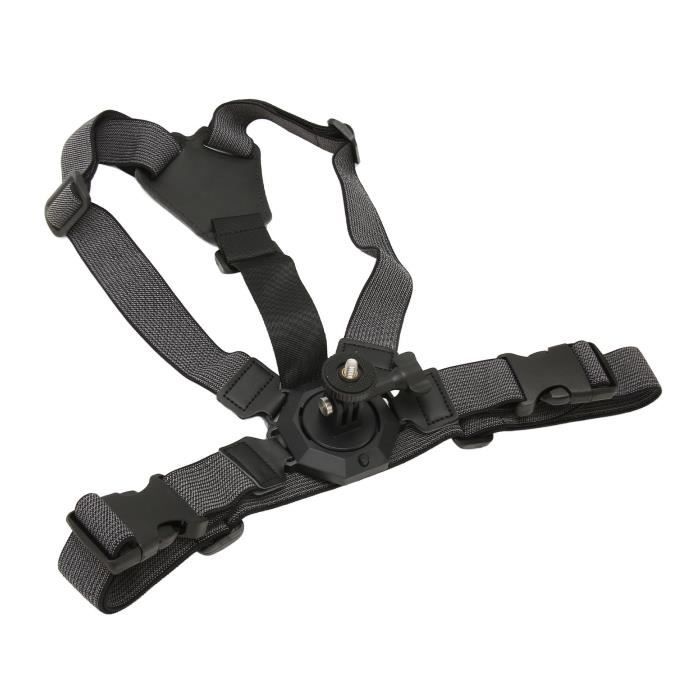 Harnais Pectoral Universel Réglable Pour GoPro / Téléphone - Chesty Mount Élastique Stable Pour Action Cam & Smartphone