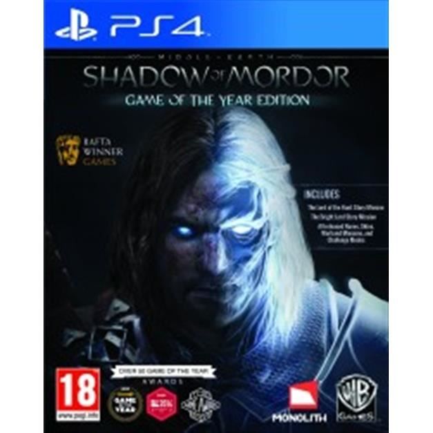 Warner Bros Middle Earth Shadow Of Mordor Goty Edition