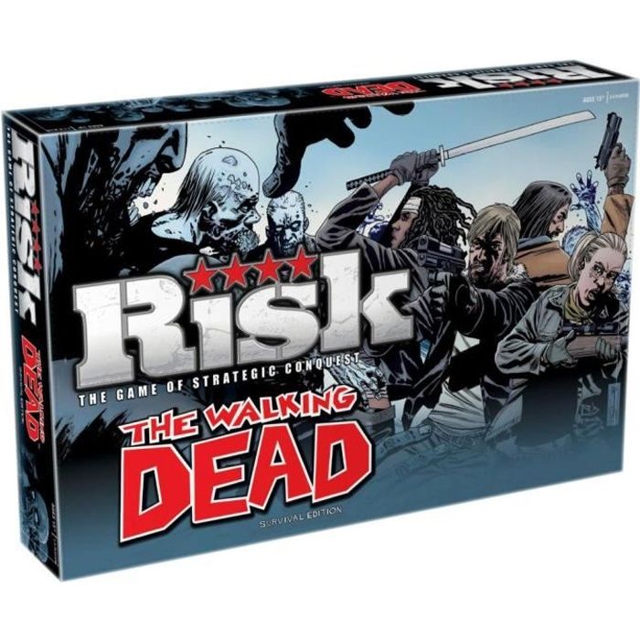 Risk - HASBRO - The Walking Dead - Jeu de société - Mixte - A partir de 13 ans