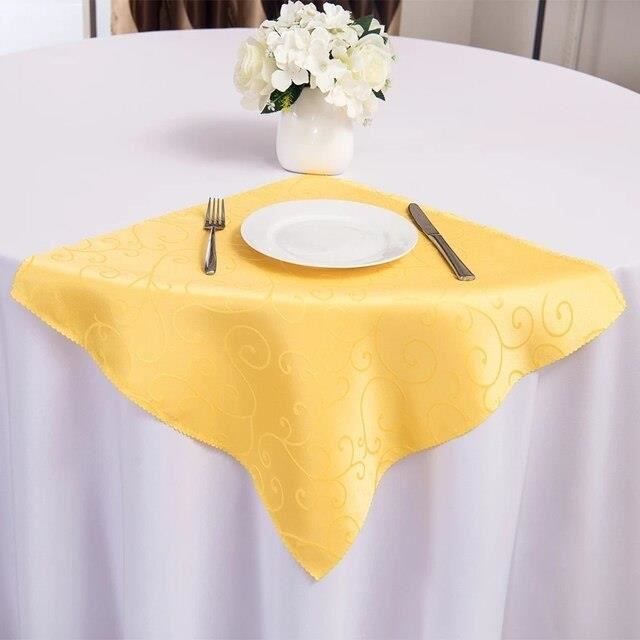 12 Serviettes De Table Réutilisables - Coton Solide Multicolore - 18x18 Pouces