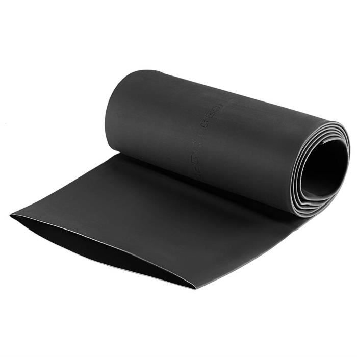 5pcs Largeur De L'enveloppe 29.5mm De Gaine Thermorétractable De PVC De 2m De Pvc Pour La Batterie 18650 18500