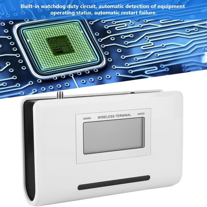100-240V FWT appelant 1900/1800/900 / 850MHZ de téléphone du terminal GSM sans fil fixe--EU