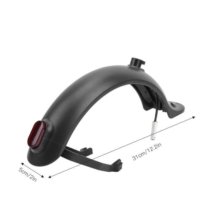 Garde-Boue Arrière Pour Scooter Xiaomi M365 / Pro / 1S / Pro 2 - Avec Feu Arrière Et Support Plaque - Kit Complet