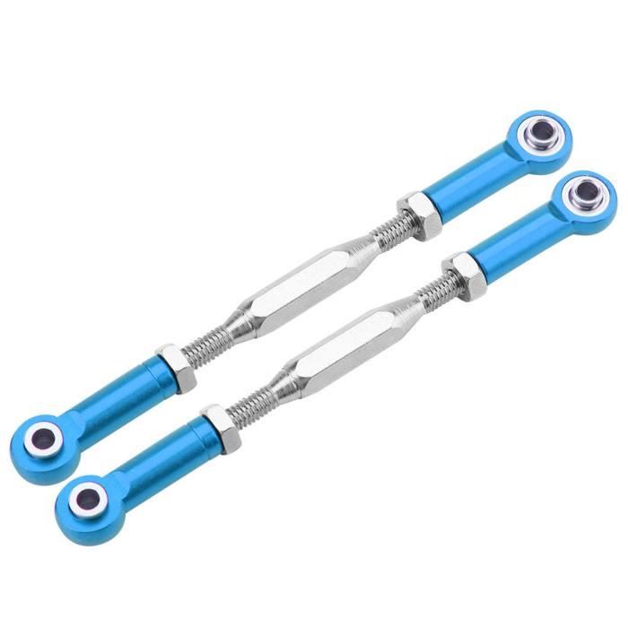 Tiges De Liaison En Aluminium Pour RC Crawler Axial SCX10 - 8 Pièces, Longueur 313 Mm, Rouge