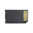 Adaptateur Micro-SD sur Memory Stick Pro Duo TF VINSIC - Noir - Transformez votre Micro SD en carte MS Pro Duo-1