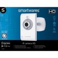 SMARTWARES Caméra de surveillance IP sans fil connectée HD 720P LAN/Wi-Fi pour intérieur C733IP-1