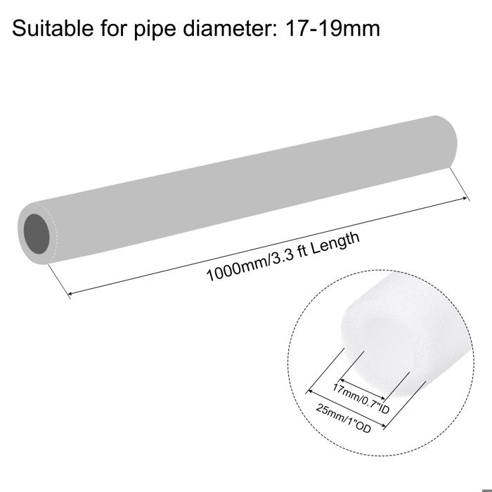 Tuyau Silicone Platine 6x9mm - 1m - Pour Bière, Eau, Air - Résiste à 200°C