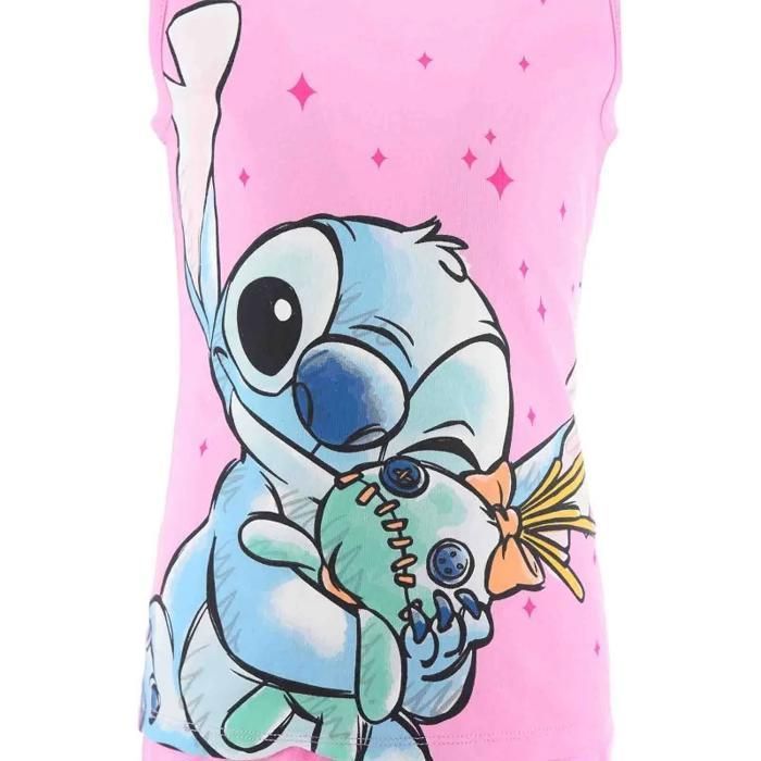 Débardeur Lilo Et Stitch Fille - 100% Coton