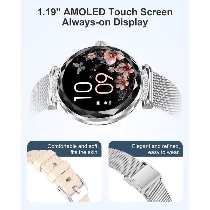 Montre Connectée Femme Avec Appel – 1,32
