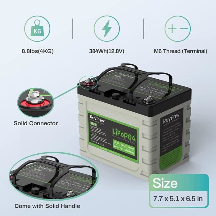 Batterie 12v 30ah - Cdiscount