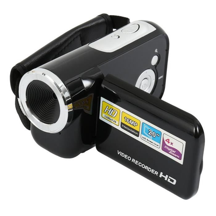 Caméscope Numérique 16MP – Écran Rotatif 2,7" – Zoom 16x – Pour Enfants Et Débutants – Rouge