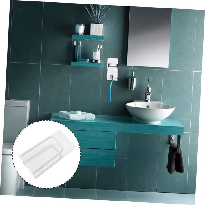 Cabilock 2 Pièces Dentifrice Brosse à Dents Porte-gobelet Salle De Bain