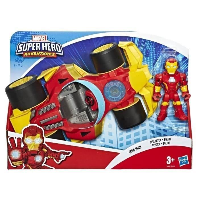 Figurine Iron Man 25 cm Super Heros Adventures Personnage Articule Marvel  Jouet Mega Mighties Set garcon Et 1 carte Animaux - Cdiscount Jeux - Jouets