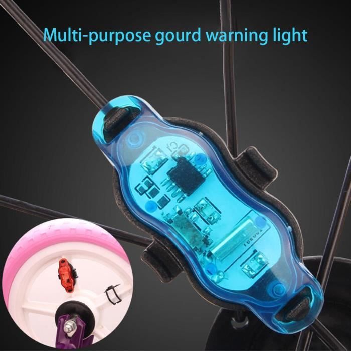 Lumière De Roue De Vélo Rechargeable BCOATH – Fil Lumineux, Installation Facile, étanche – Décoration Originale Pour Vélo