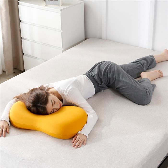 Oreiller Ergonomique Mémoire De Forme - Pour Nuque Et épaules, Ferme, Avec Housse Lavable