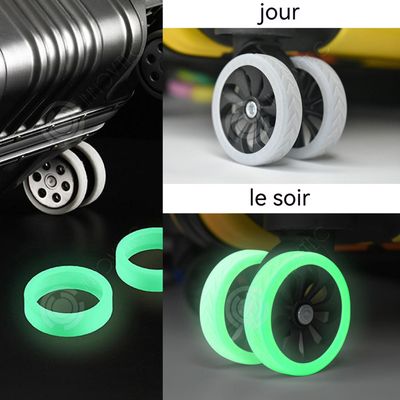 Housse De Valise Protection Roue Valise 8 Housses Silicone Pour