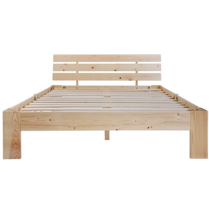 redom Lit Cabane 140x200 cm - Lit gigogne - Naturel - Lit enfant - Rue du Commerce