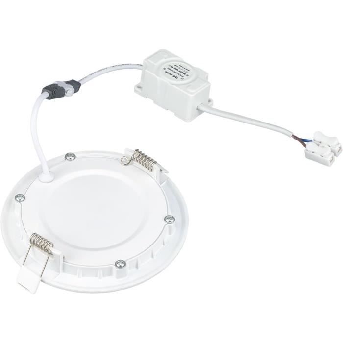 Plaque Downlight LED TRAXON LUXPOINT 15W 4000K - Éclairage Encastrable Plafond, 1900 Lm, IP20, Pack De 2