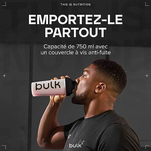 Shaker De Protéines De 500 Ml Avec 2 Compartiments, Tasse De