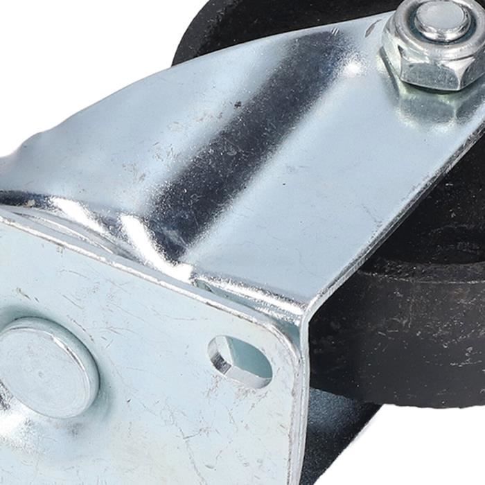 NUOBESTY Roulette Avant De Rechange Pour Chariot De Courses - Silencieuse, Robuste Et Universelle - Acier Inox