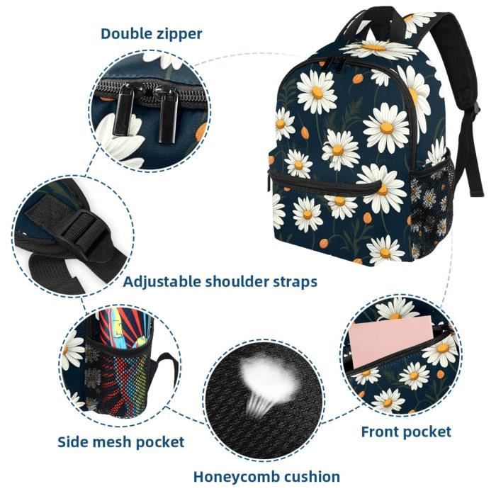 Sac à Dos Victoria's Secret ROSE Campus En Orange Fluo - Léger, Pratique, Parfait Pour L'école