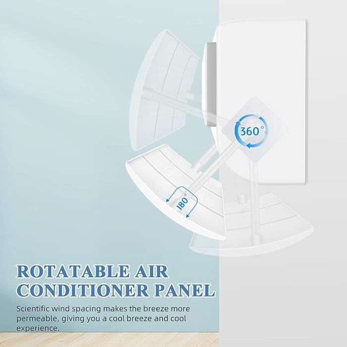 Déflecteur Climatiseur Rétractable Anti-Soufflage Direct - Guide D'Air Réglable Pour Maison