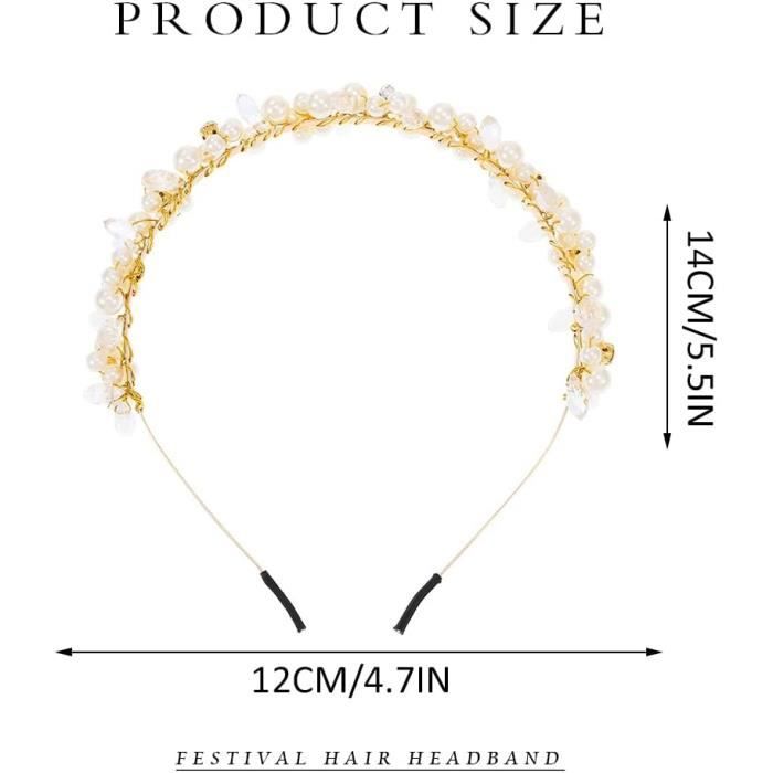 Set Mariée : Bandeau Perles "BRIDE" + Lunettes De Soleil - Accessoire Enterrement Vie De Jeune Fille