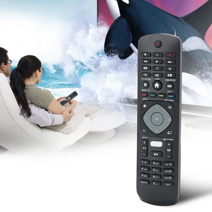 Telecomando Ricambio Per TV Philips - 43PUS6162/12, 43PUS6201, 43PUS6262, 43PUS6401 - Nessuna Programmazione - Funzioni Complete
