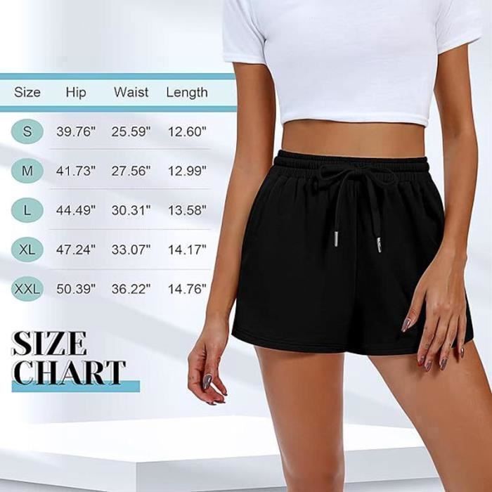 Minetom Femme Short De Sport Pantalon Court Casual Plage Hot