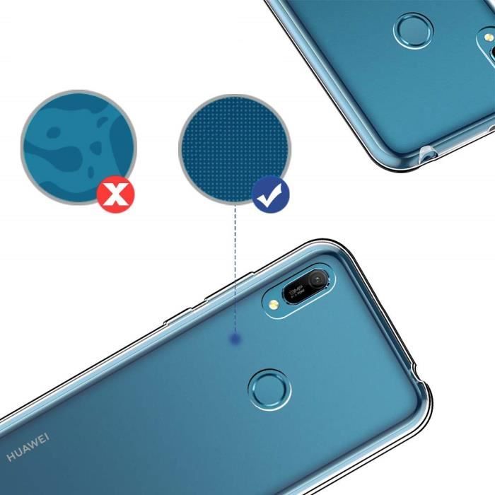 3 Coques Gel Souple Pour Huawei Y6 2018 – Fantaisie, Résistantes, Neuves