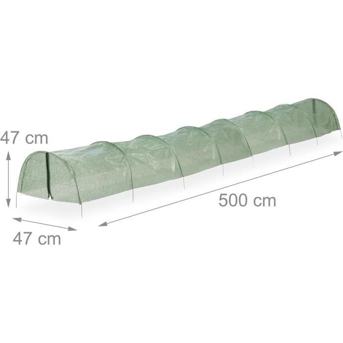Cloche Pour Jardin Besttoolifes Tunnel De Culture En Micromaille 300 Cm Pour Cultiver Des Tunnel Pour Légumes