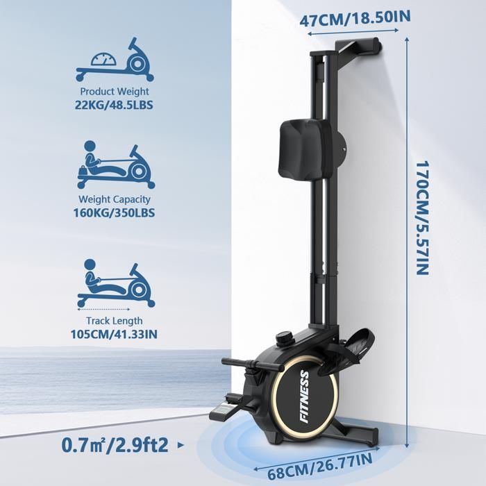 Moniteur LCD Bluetooth Pour Rameur - Affichage Numérique Fitness, Neuf
