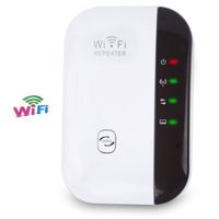Répéteur WiFi PLUG&SURF universel tout abonnement - Augmente la qualité et la distance wi-fi RJ45 300 Mbps Répéteur Wi-Fi sans fil 