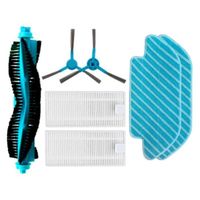 Roller Side Brush Hepa Filter Mop Cloth Pièces de rechange pour Cecotec Conga 1690 Pro Robot Aspirateur Pièces de rechange