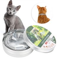 Fdit collier anti-moustique Anti-puces anti-moustique chiot chien collier de chat Anti-tiques huile essentielle naturelle