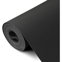 Tapis de tiroir épaissi EVA tapis de réfrigérateur tapis antidérapant 50 cm x 500 cm tapis de table d'isolation thermique noir