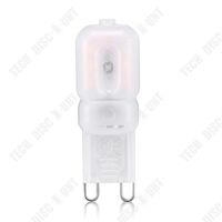 TD® 10pcs Ampoule LED halogène Blanc chaud éclairage lumière incandescence verre puissance lumineuse petit