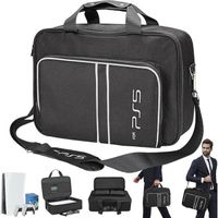 Coque De Transport Rigide Pour PS5 – Gris, En Polyester, Format Voyage
