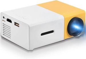 Vidéoprojecteur Mini projecteur, projecteur LED Portable HD HDMI Lecteur multimédia projecteur de cinéma Maison Compatible avec.[Z316]