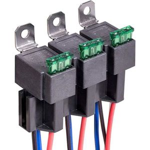 Relais ON-OFF 30 Ampères 12V, 4 Broches, Marque ADNAuto Réf. 321336 - Neuf En Emballage