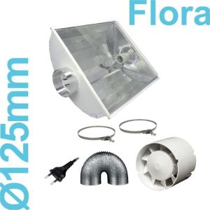 Eclairage horticole Pack réflecteur fermé 125mm - Florastar