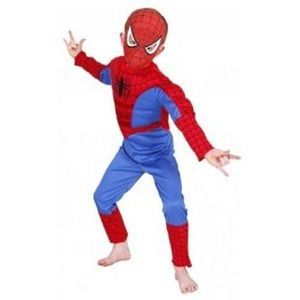 DÉGUISEMENT - PANOPLIE Déguisement Spiderman - Costume Luxe avec Cagoule 