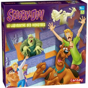 JEU SOCIÉTÉ - PLATEAU Jeu de société Scooby-Doo - Le Labyrinthe Des Mons