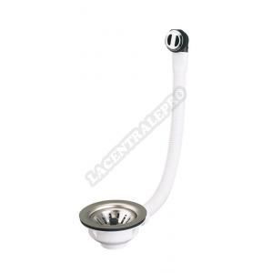 cuisine JIAHU Bonde d/évacuation de 110 mm en acier inoxydable pour /évier salle de bain douche