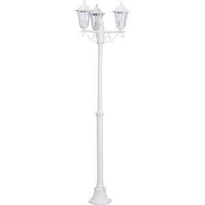 LAMPE DE JARDIN  Lampadaire d'extérieur - EGLO - Laterna 5 - Blanc - 3 lumières