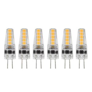 AMPOULE - LED Ampoules LED G4 Lot de 10 Ampoules G4 à intensité Variable, 2 W équivalent à une Lampe de 20 W 200 quincaillerie electrique