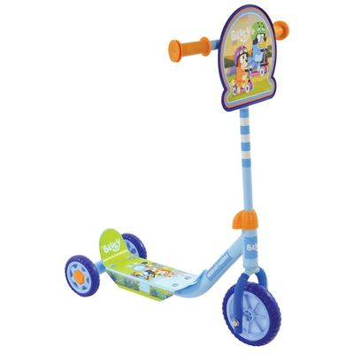 Trottinette 3 Roues Bluey Deluxe - Licenciée, Cadre Acier, Guidon Réglable, Pour Enfants Jusqu'à 20 Kg Bluey Anniversaire