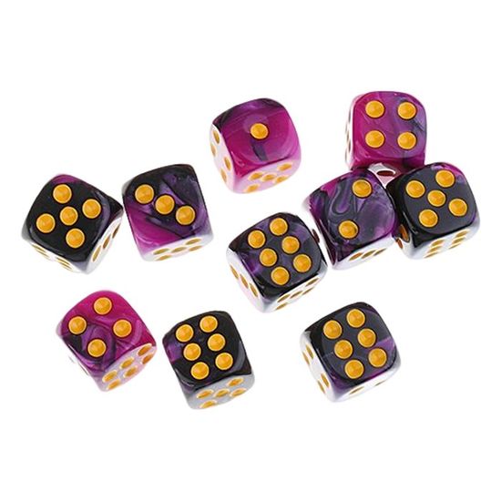 Lot de 7 Dés Résine en boîte Méduse (phosphorécent) - Epic Forge - Dé et set de dés | Playin