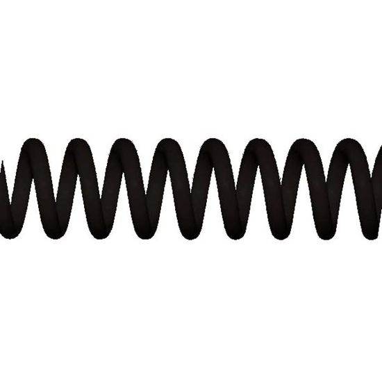 Spirale Métallique Pour Reliure - Étape 5:1 - 18 Mm Noir - Boîte De 25 Pièces