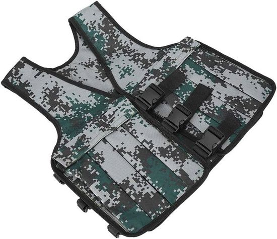 Gilet de poids ajustable Max charge 20kg Exercices d'entraînemen-GUA